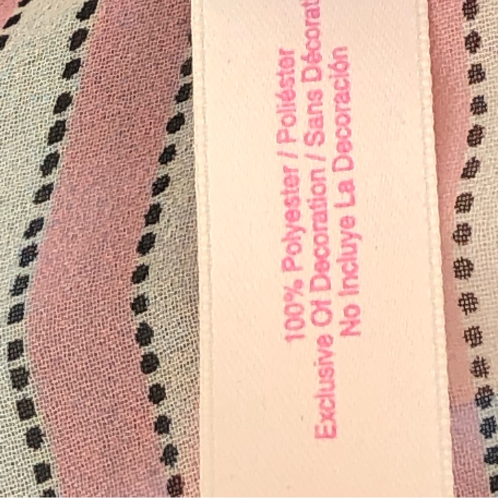 Victoria’s Secret Pink And White Stripe Sheer Nightgown - Picture 11 of 12